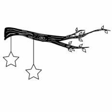 FAMILY TREE STAR BRANCH - 2 PEOPLE