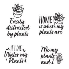 Plant lover Quotes and sayings, gardening