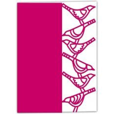 Song Bird Lace Edged Card