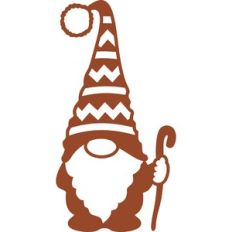 gnome with staff