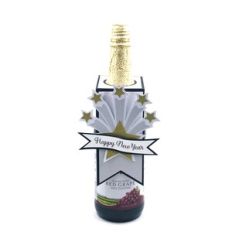 New Years Bottle Tag