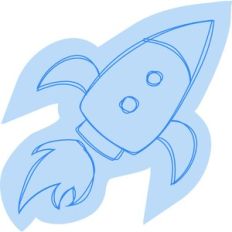 Sketched Spaceship