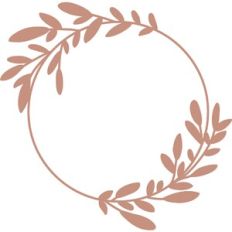 Circle Leaves Frame