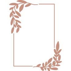 Rectangle Leaves Frame