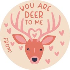 Valentine Deer to Me