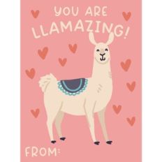 Valentine Llamazing