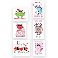 Funny Valentine’s Day Mini Cards