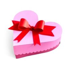 3D Heart Box with Bow