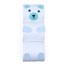 3D Polar Bear Paper Chain