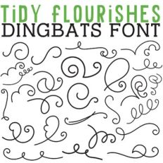 CG Tidy Flourishes Dingbats