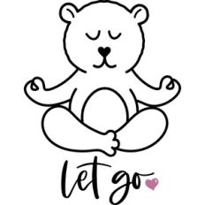 Let Go Yoga Bear