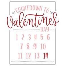 Countdown to Valentines Day