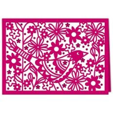 Bird in a Meadow Card