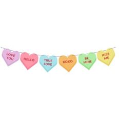 Conversation Heart Banner