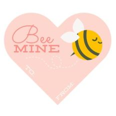 Bee Mine Valentine Print and Cut Card
