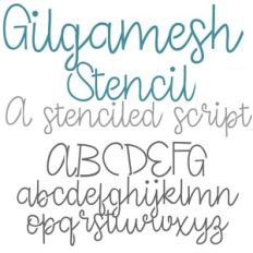 PN Gilgamesh Stencil