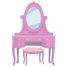 Vanity with Mirror