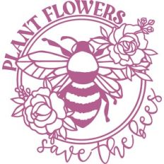 plant flowers save the bees