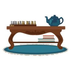 Coffee Table and Chess