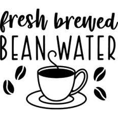 Fresh Brewed Bean Water