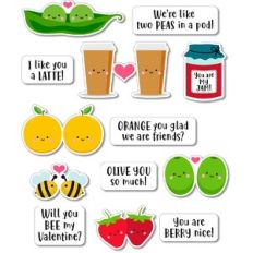 Valentine Pun Stickers