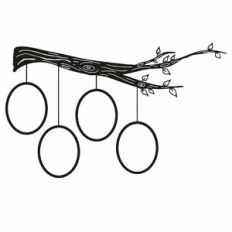 Family Tree Oval Branch - 4 People
