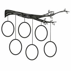 Family Tree Oval Branch - 6 People
