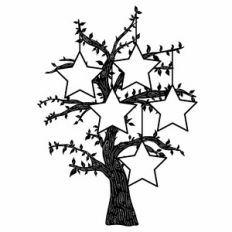 Family Tree - Star - 5 People