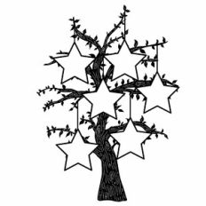 Family Tree - Star - 6 People