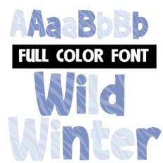 Wild Winter Color Font