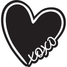 Xoxo Heart Solid