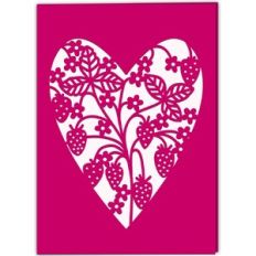 Strawberry Heart Card