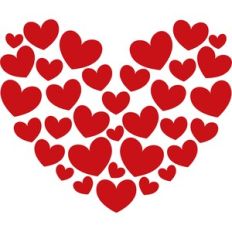 heart with hearts