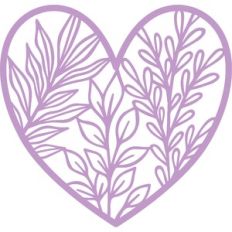 heart with leaves