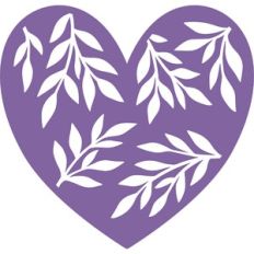 heart with leaves