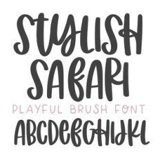 BFC Stylish Safari Brush Script Font