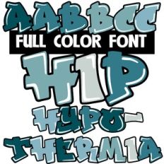 Hip Hypothermia Color Font