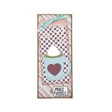 Mugs and Kisses Slimline Mug Card