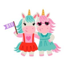 Unicorn Friends Valentines