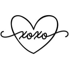 hugs and kisses heart