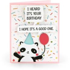 Happy Birthday Panda Card