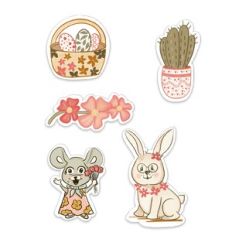 Cute Easter Spring Stickers