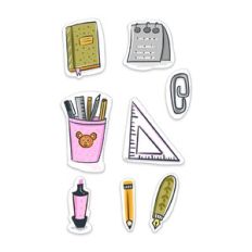 Stationery stickers