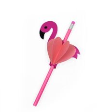 Flamingo Pencil Valentine