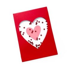 Heart Shaker Card