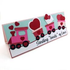 Loads Of Love Valentine Slimline Card