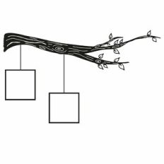 Family Tree Branch - Square - 2 People