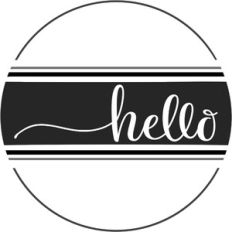 Hello - Round Design