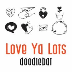 Love Ya Lots Doodlebat Font