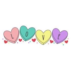Love Candy Hearts